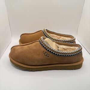 UGG Men’s Tasman Chestnut Brown Suede Slipper Boot- Size 7